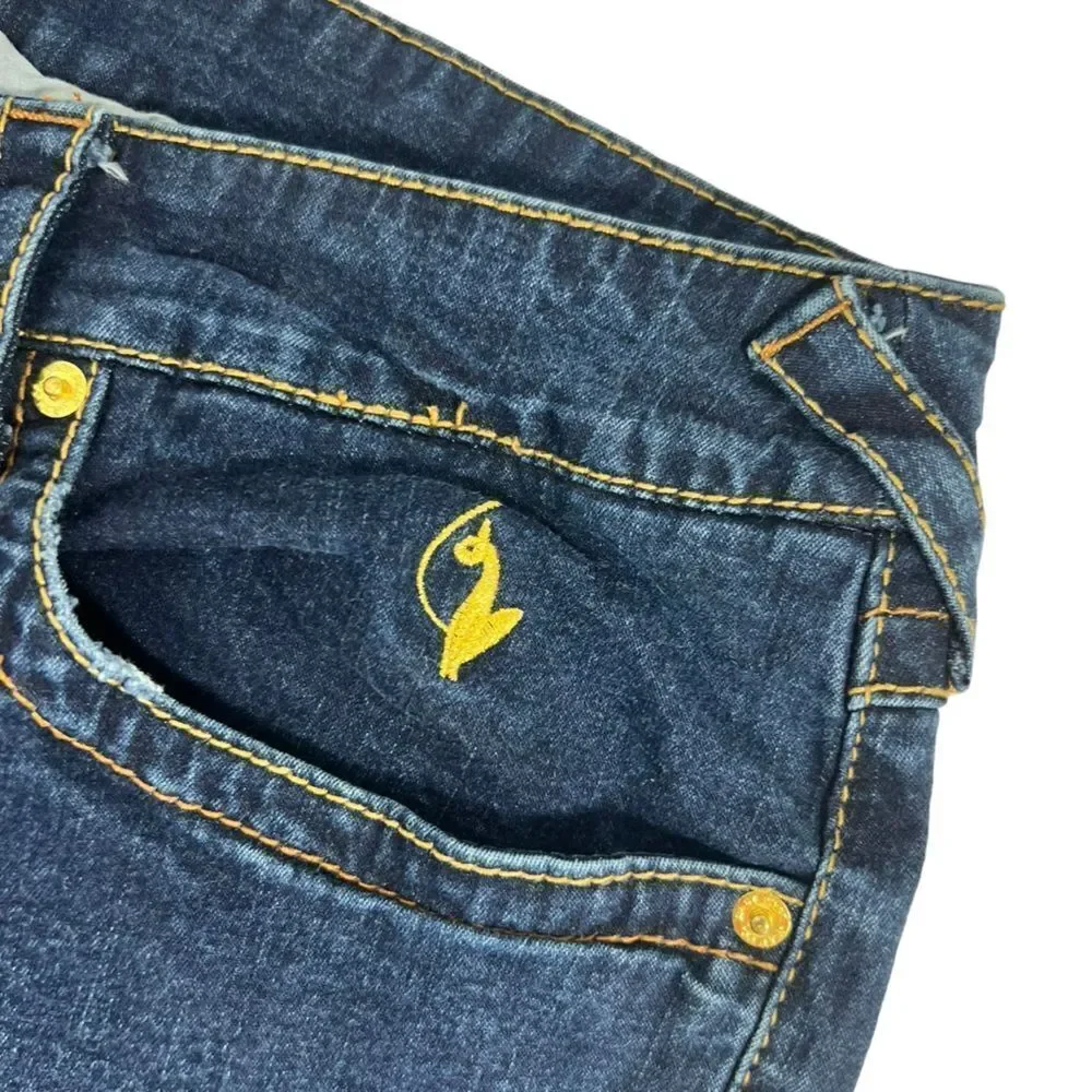 Y2K Baby Phat High Rise Cropped Flare Capri Jeans 24